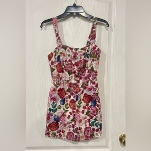 FINAL PRICE Hausen Floral Mini Romper